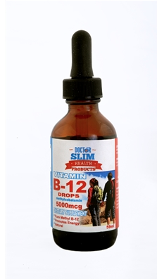 B12 Energy Drops - Proprietary Formula Dr. Slim